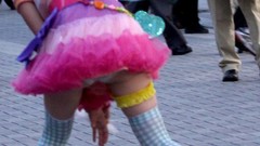 Cosplay upskirt Kirsten Dunst