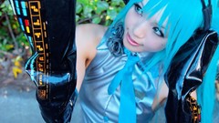 Cosplay vocaloid hatsune miku