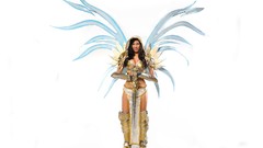 Costume diablo iii tyrael cosplay boobs blizzard entertainment 