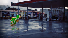 Costume Dinosaurs bowser gas