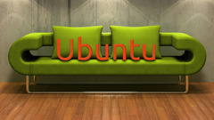 Couch Linux ubuntu computer