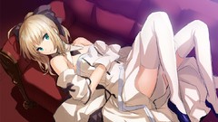 Couch saber lily lying down fate series Fate Unlimited Codes