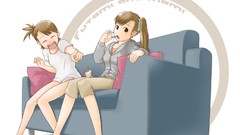 Couch twins Anime futami