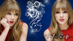 Country blue red woman Celebrity Actress blondes taylor swift 