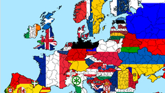 Country Flags Europe Maps