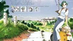 Country Scooters green hair yokohama kaidashi kikou hatsuseno 