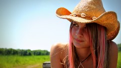 Country woman hats