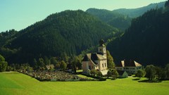 Countryside small town