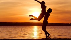 Couple Beaches lovers