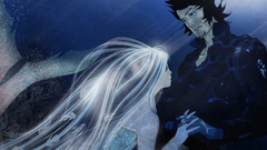 Couple underwater love sakura