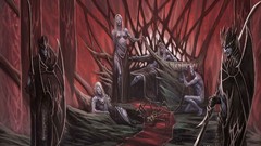 Court elves Pathfinder Warriors Drow slave fantasy art