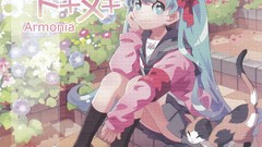 Cover anime girls hatsune miku vocaloid