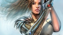Cover comics witchblade Top Cow TPB Nebezial