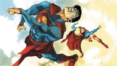 Cover superman dc comics supergirl