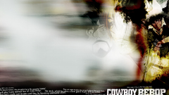 Cowboy bebop abstract artwork