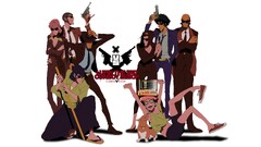 cowboy bebop Anime Simple Background white background gun