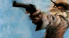 Cowboys artwork Revolver Ocelot