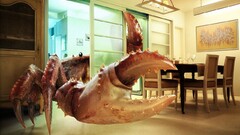 crabs creature digital art horror