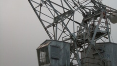 Crane in Visby sweden