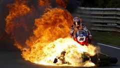 Crash vehicles motorbikes