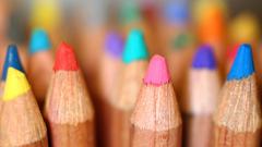 Crayon colourful Art