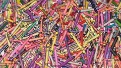 Crayons in This case