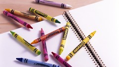Crayons still life