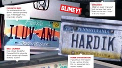 Crazy funny kjh license plates