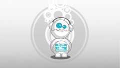 Crazy light Robots circles