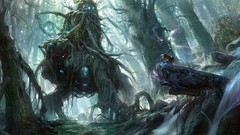 Creatures fantasy art Ents