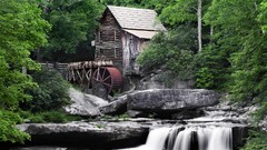 Creek spring mill West Virginia Parks state