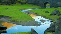 Creek water turn Ireland Bridges reflections travel rivers 