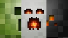 Creeper minecraft Ghast spiders