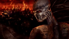 Creepy alien fire War