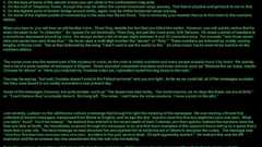 Creepy fallout text letter