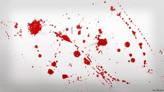 Creepy red white blood