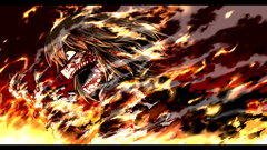 Creepy touhou blood fire