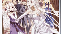 Cross Anime saber anime girls irisviel von einzbern emiya 