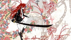 Cross artwork anime girls