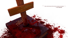 Cross blood Bible