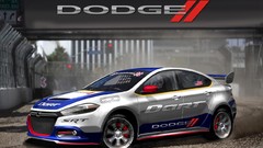 Cross cars rally dodge dart