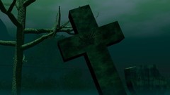 Cross dark night graves