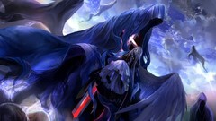 Cross flying masks artwork original characters