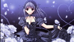 Cross Gothic red eyes