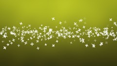 Cross minimalistic yellow