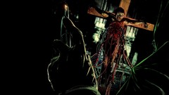 Cross zombies artwork digital art fantasy art