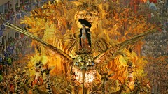 Crowd Birds colors celebration national geographic carnivals