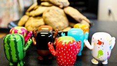 Crowd cookies Objects multicolor