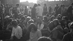 Crowd festival woodstock