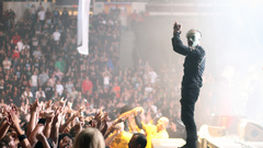 Crowd slipknot concert